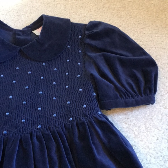 EUC Sophie Dess velvet short sleeve dress - Picture 2 of 8